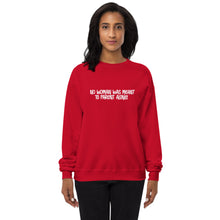 Load image into Gallery viewer, Unisex fleece sweatshirt
