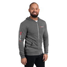 Load image into Gallery viewer, Unisex zip hoodie